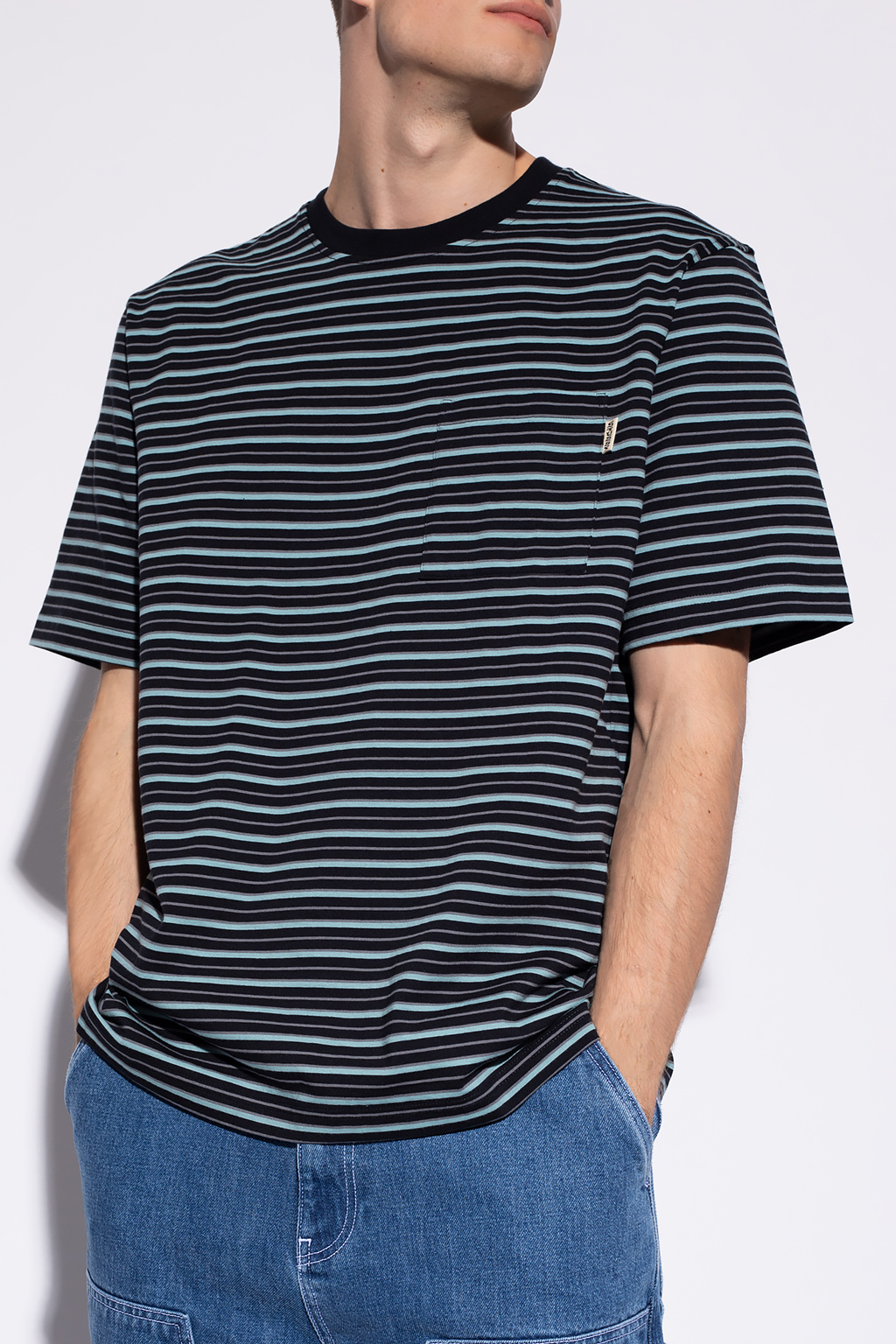 Stussy discount striped sweatshirt